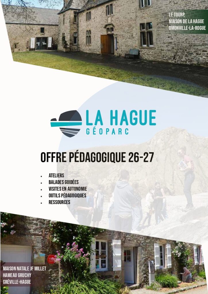 Default image illustrating the purpose of the page A Geoparc teacher - La Hague